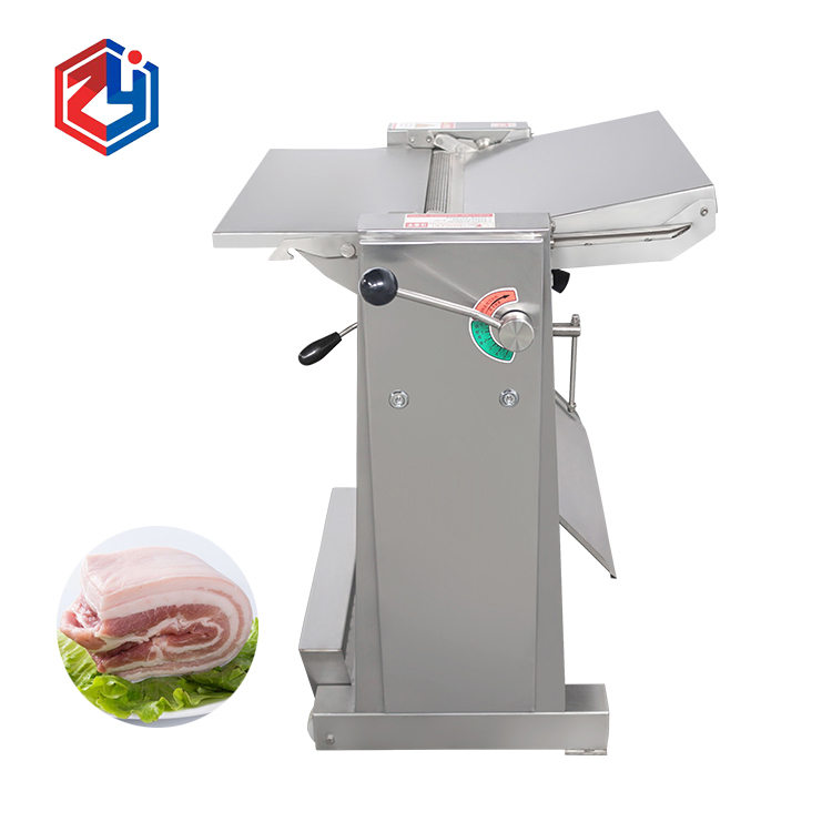 全自動豬肉去皮機的結構和控製係統是如何實現自動化操作的？